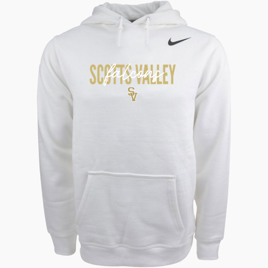 Scotts Valley Falcons <span class="pdp-name-mascot">Scotts Valley Falcons</span> Nike Men's Club Pullover Fleece Hoodie