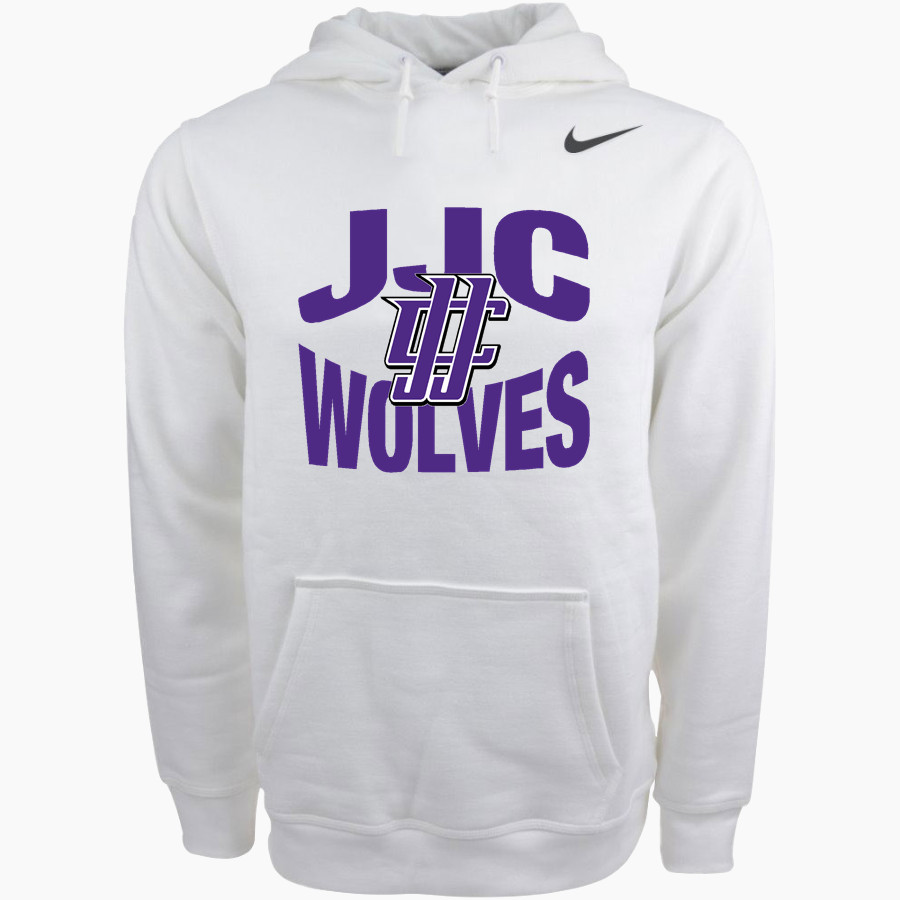 JJC Wolves Nike Men's Club Pullover Fleece Hoodie