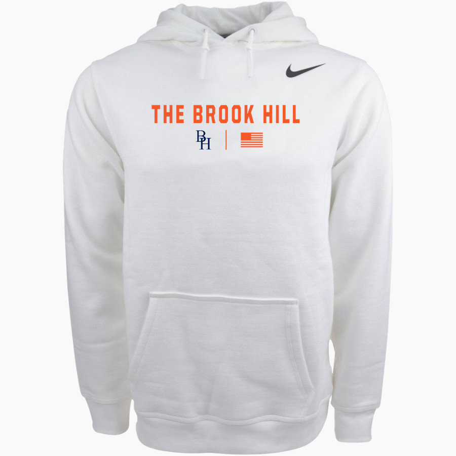 THE BROOK HILL HIGH SCHOOL GUARD <span class="pdp-name-mascot">THE BROOK HILL GUARD /THE</span> Nike Men's Club Pullover Fleece Hoodie