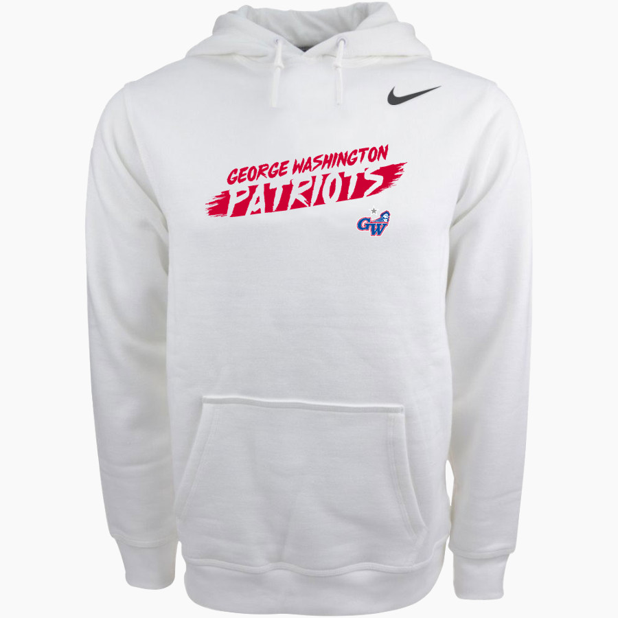 GEORGE WASHINGTON HIGH SCHOOL PATRIOTS <span class="pdp-name-mascot">GEORGE WASHINGTON PATRIOTS</span> Nike Men's Club Pullover Fleece Hoodie