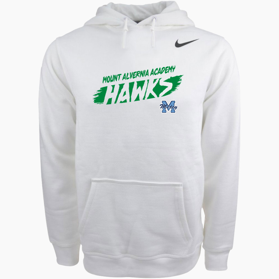 Mount Alvernia Academy Hawks Nike Men's Club Pullover Fleece Hoodie