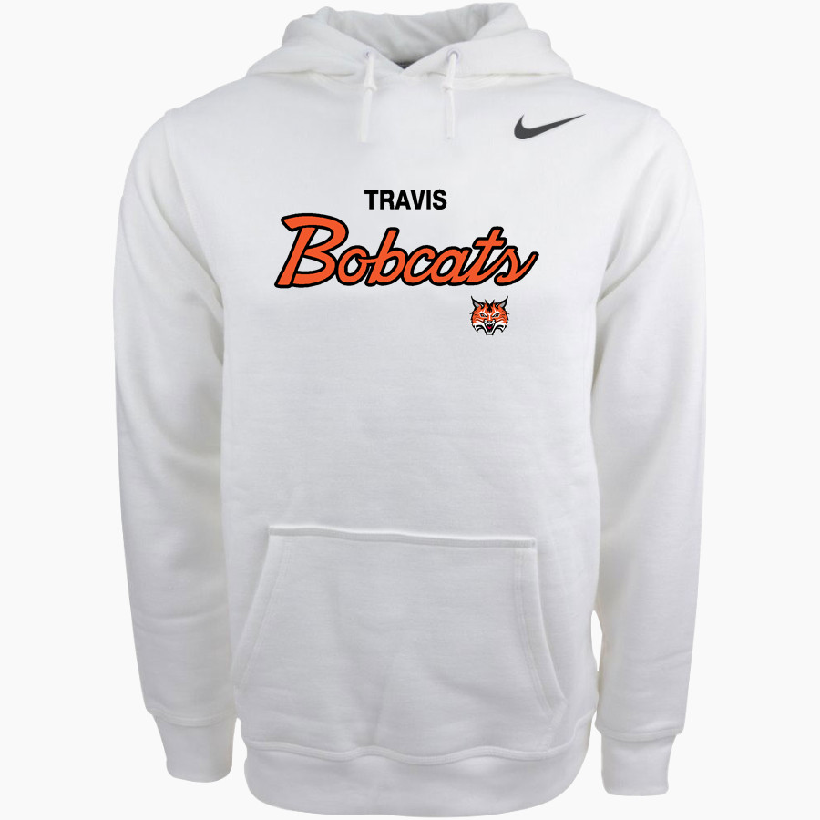Travis Bobcats Nike Men's Club Pullover Fleece Hoodie