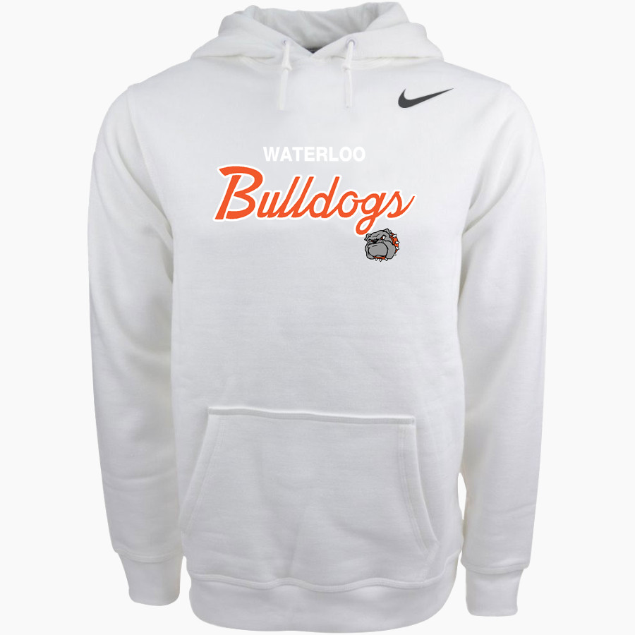 WATERLOO HIGH SCHOOL BULLDOGS <span class="pdp-name-mascot">WATERLOO BULLDOGS</span> Nike Men's Club Pullover Fleece Hoodie