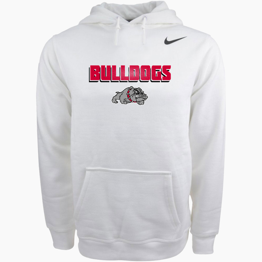 Boscobel Bulldogs Nike Men's Club Pullover Fleece Hoodie