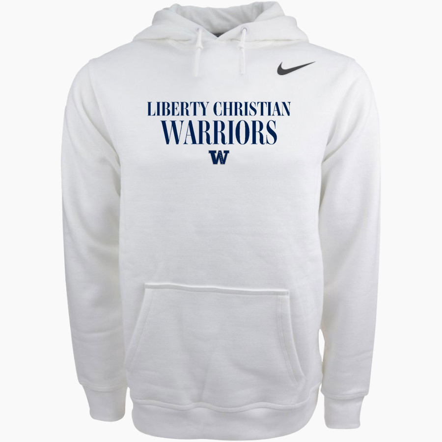 Liberty Christian Warriors <span class="pdp-name-mascot">Liberty Christian Warriors</span> Nike Men's Club Pullover Fleece Hoodie