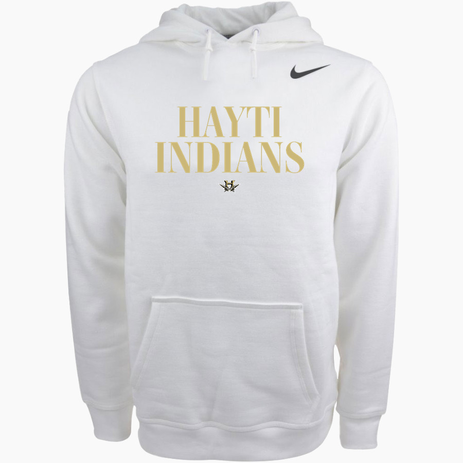HAYTI SENIOR HIGH SCHOOL INDIANS <span class="pdp-name-mascot">HAYTI INDIANS</span> Nike Men's Club Pullover Fleece Hoodie