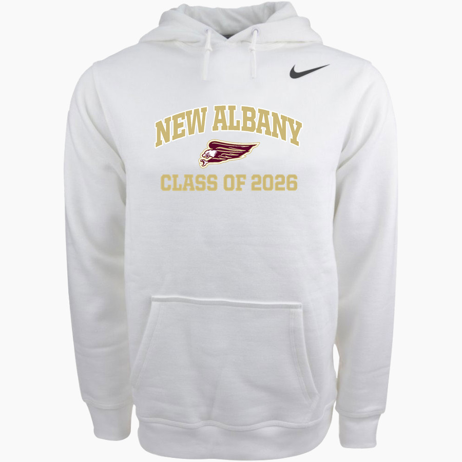 NEW ALBANY HIGH SCHOOL EAGLES <span class="pdp-name-mascot">NEW ALBANY EAGLES</span> Nike Men's Club Pullover Fleece Hoodie