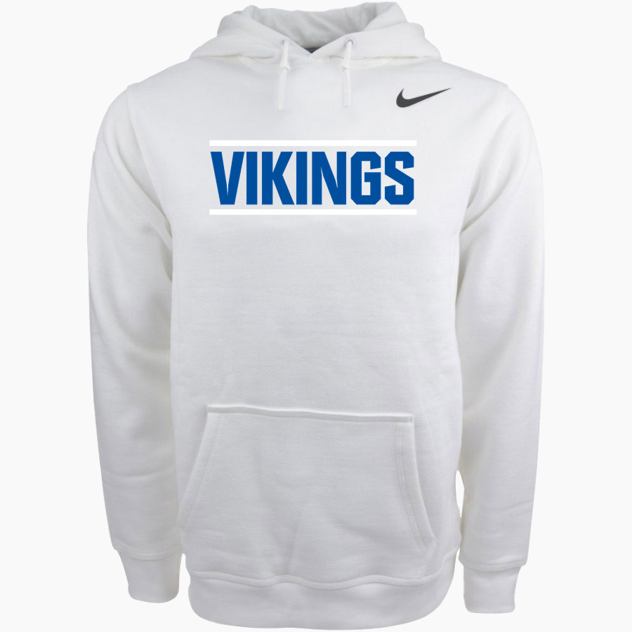 Winnebago Lutheran Vikings Online Store Nike Men's Club Pullover Fleece Hoodie