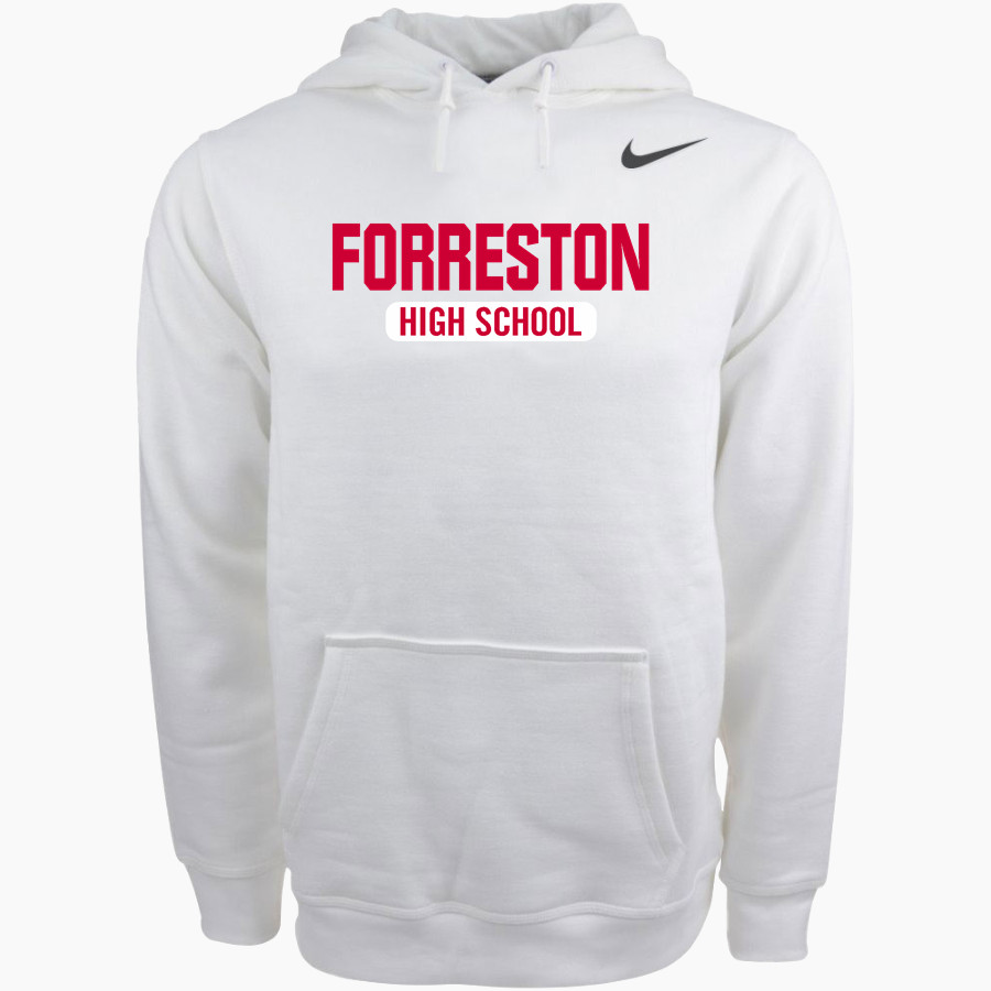 FORRESTON HIGH SCHOOL CARDINALS <span class="pdp-name-mascot">FORRESTON CARDINALS</span> Nike Men's Club Pullover Fleece Hoodie