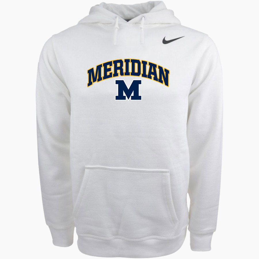 Meridian Warriors Nike Men's Club Pullover Fleece Hoodie
