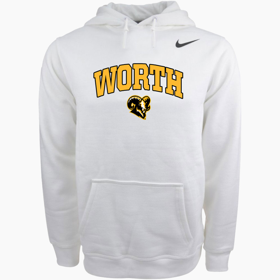 Worth Rams Nike Men's Club Pullover Fleece Hoodie