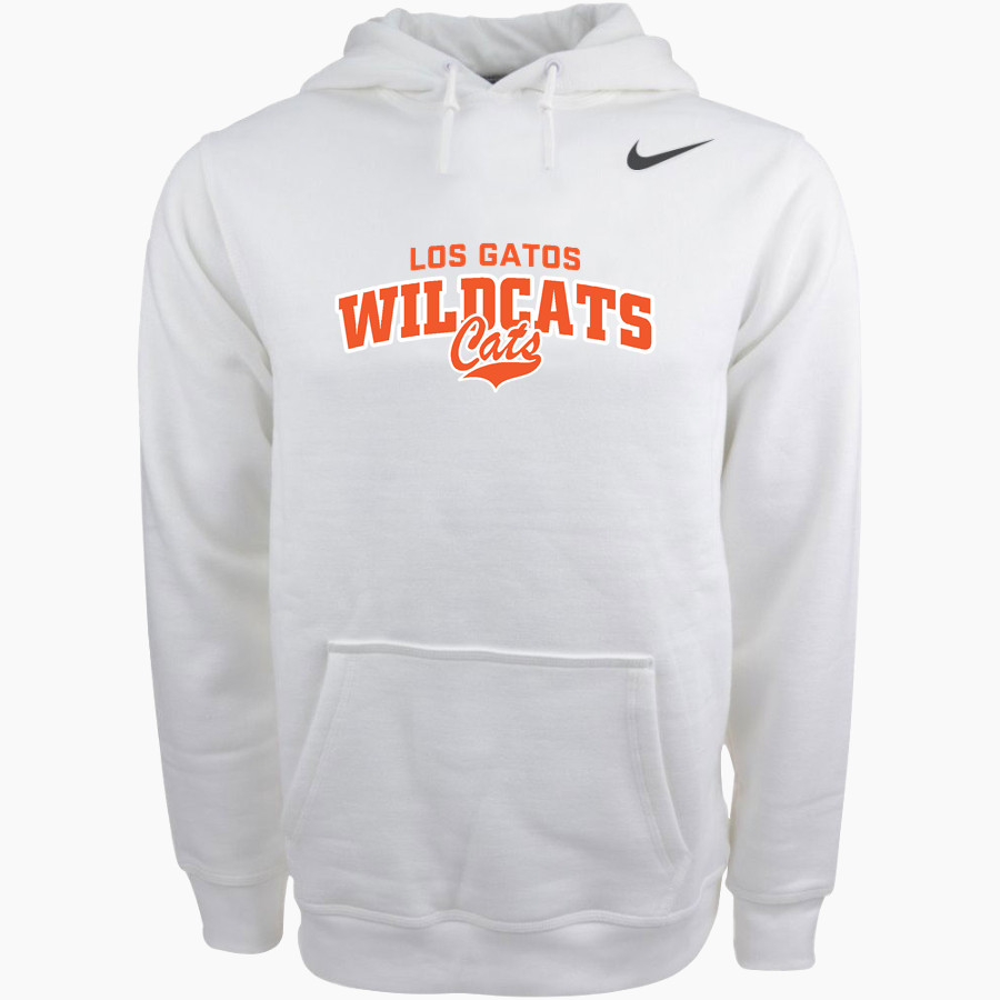 LOS GATOS HIGH SCHOOL WILDCATS <span class="pdp-name-mascot">LOS GATOS WILDCATS</span> Nike Men's Club Pullover Fleece Hoodie