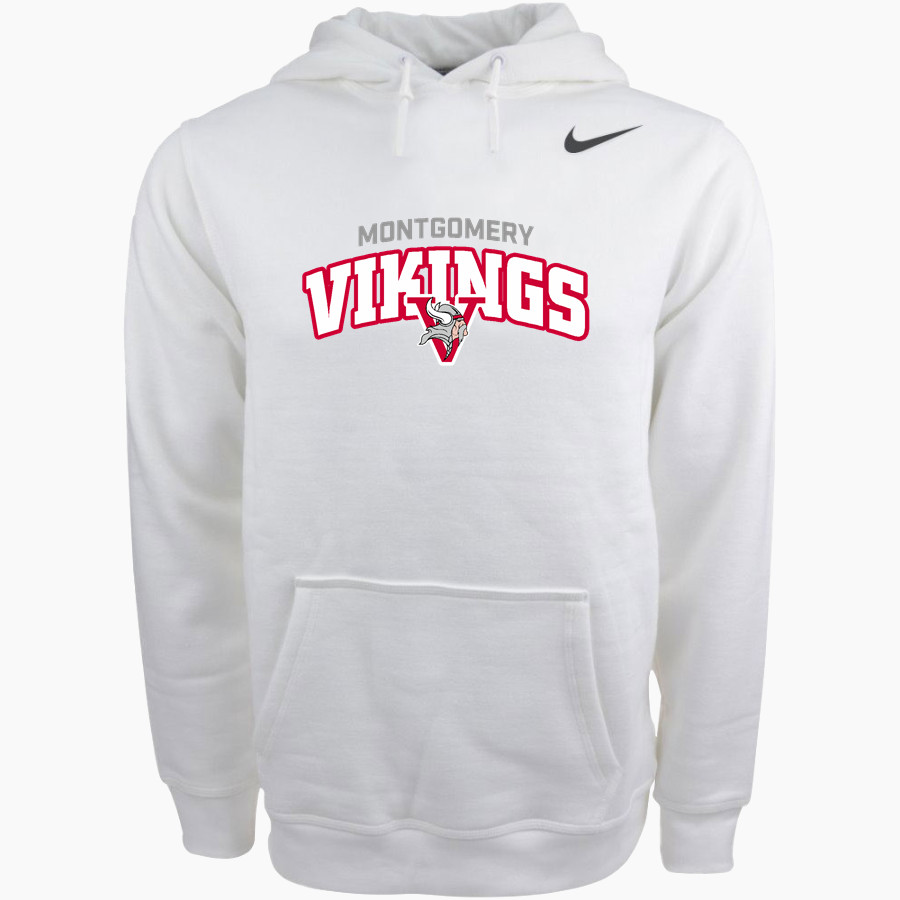 Montgomery Vikings Nike Men's Club Pullover Fleece Hoodie
