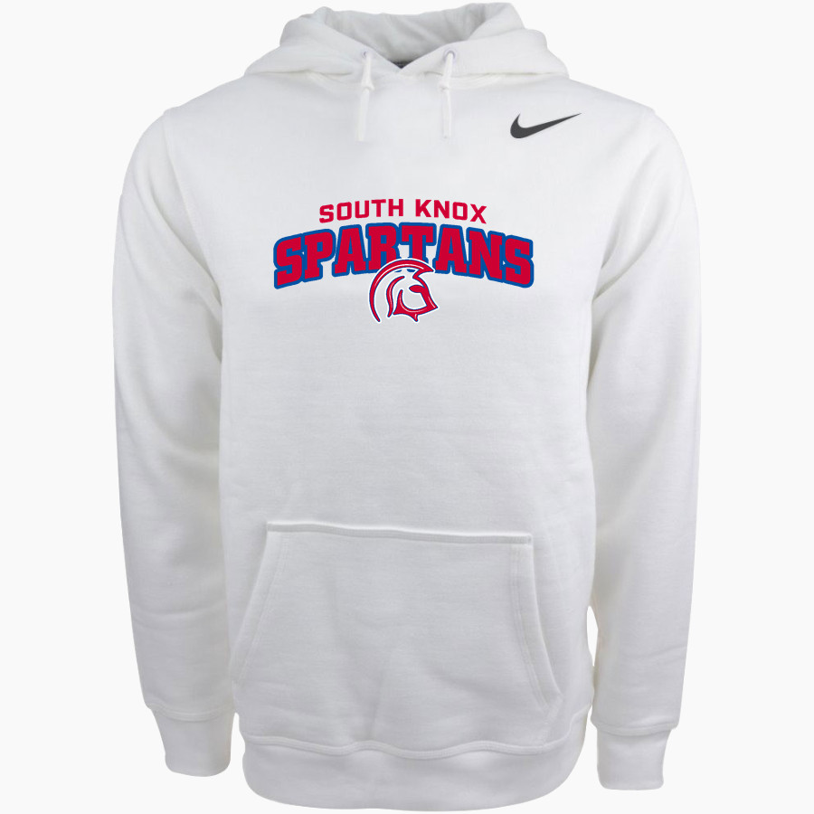 SOUTH KNOX HIGH SCHOOL SPARTANS Nike Men's Club Pullover Fleece Hoodie