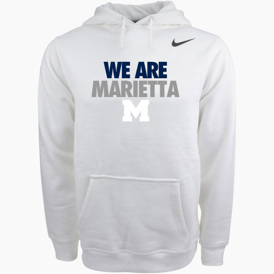 Marietta Blue Devils Nike Men's Club Pullover Fleece Hoodie