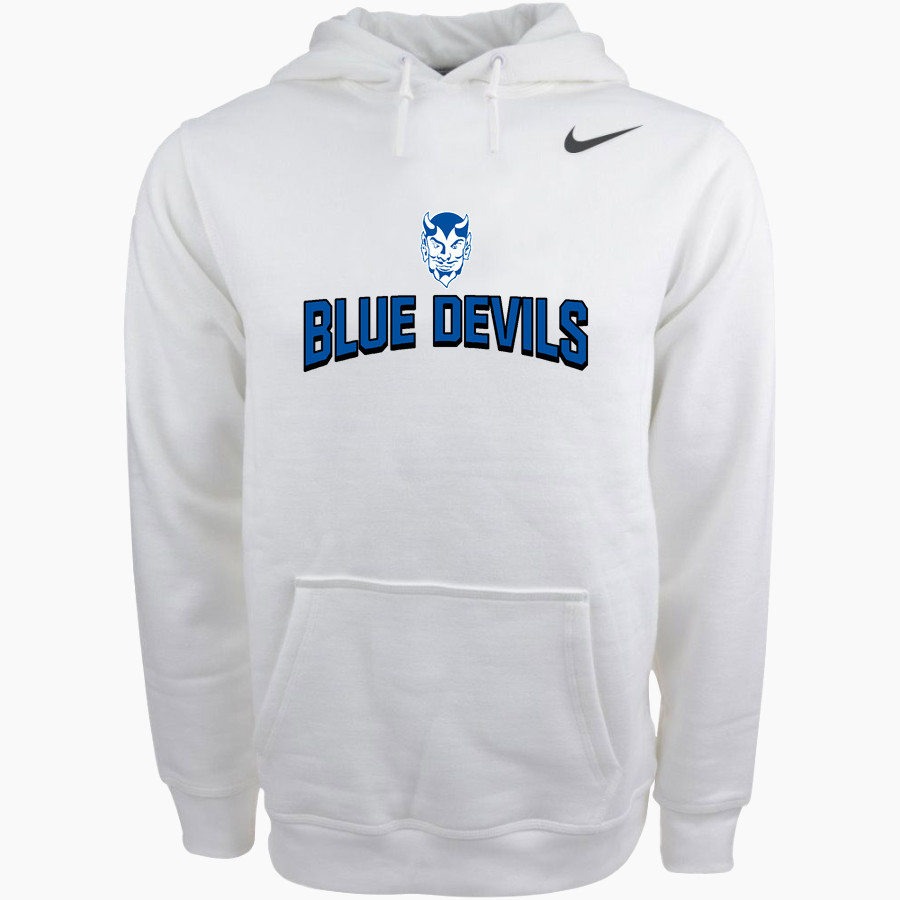 GENESEO CENTRAL HIGH SCHOOL BLUE DEVILS Nike Men's Club Pullover Fleece Hoodie