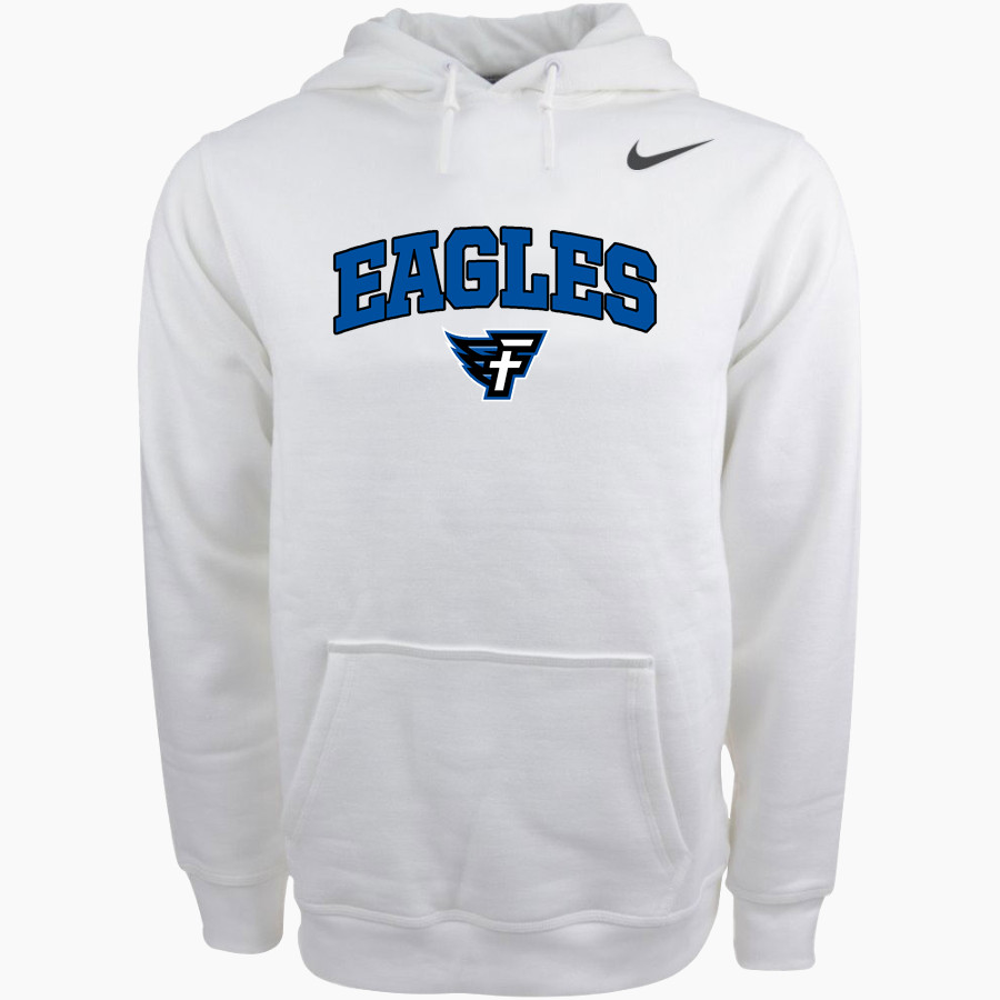 Faulkner University Eagles Nike Men's Club Pullover Fleece Hoodie