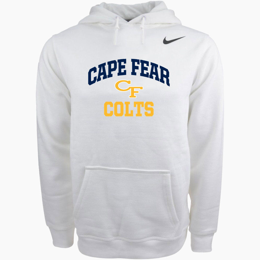 Cape Fear Colts <span class="pdp-name-mascot">Cape Fear Colts</span> Nike Men's Club Pullover Fleece Hoodie