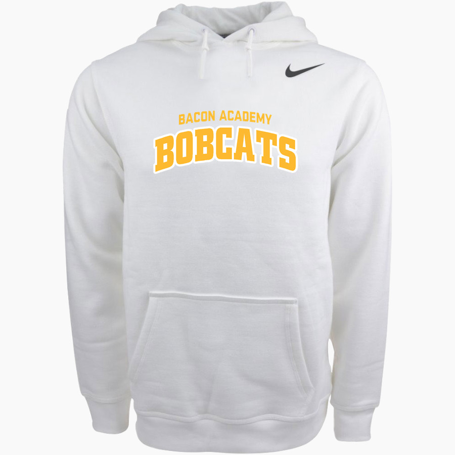 BACON ACADEMY BOBCATS <span class="pdp-name-mascot">BACON ACADEMY BOBCATS</span> Nike Men's Club Pullover Fleece Hoodie
