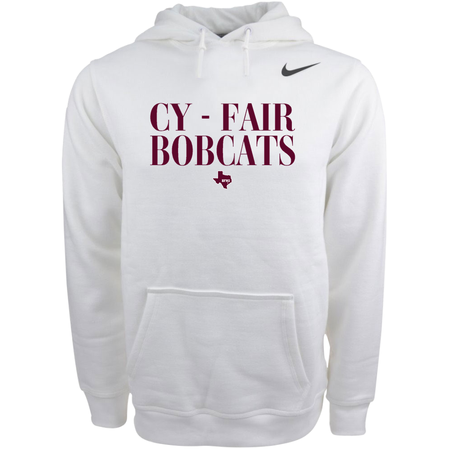 CY-FAIR HIGH SCHOOL BOBCATS <span class="pdp-name-mascot">CY - FAIR BOBCATS</span> Nike Men's Club Pullover Fleece Hoodie