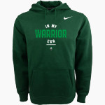 West Lutheran Warriors Nike Men's Club Pullover Fleece Hoodie Front Thumbnail