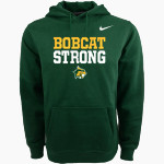 BENBROOK MIDDLE HIGH SCHOOL BOBCATS <span class="pdp-name-mascot">BENBROOK MIDDLE BOBCATS</span> Nike Men's Club Pullover Fleece Hoodie Front Thumbnail