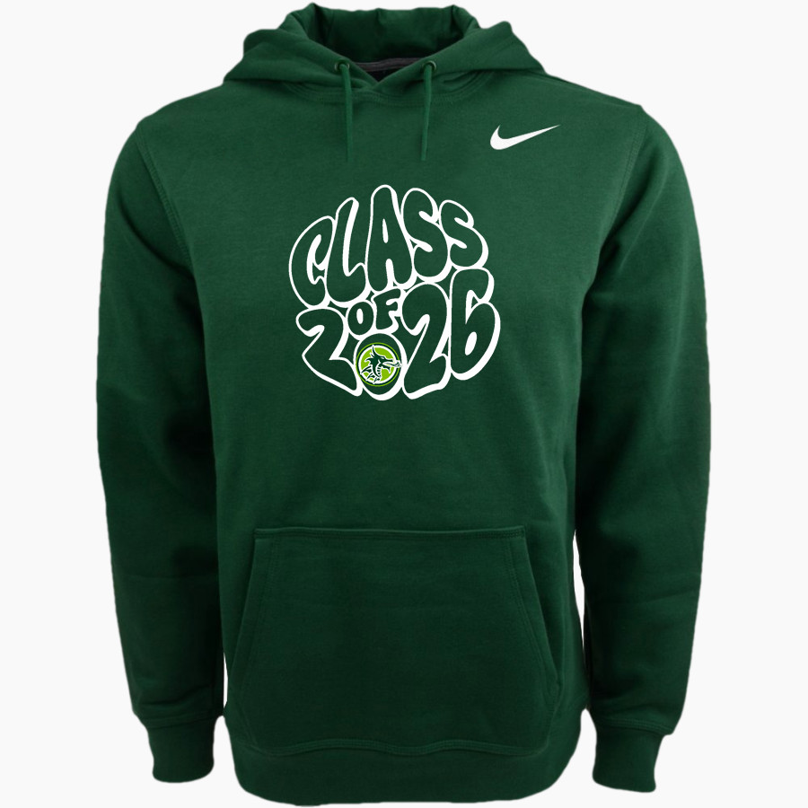 AZ Compass DRAGONS Nike Men's Club Pullover Fleece Hoodie