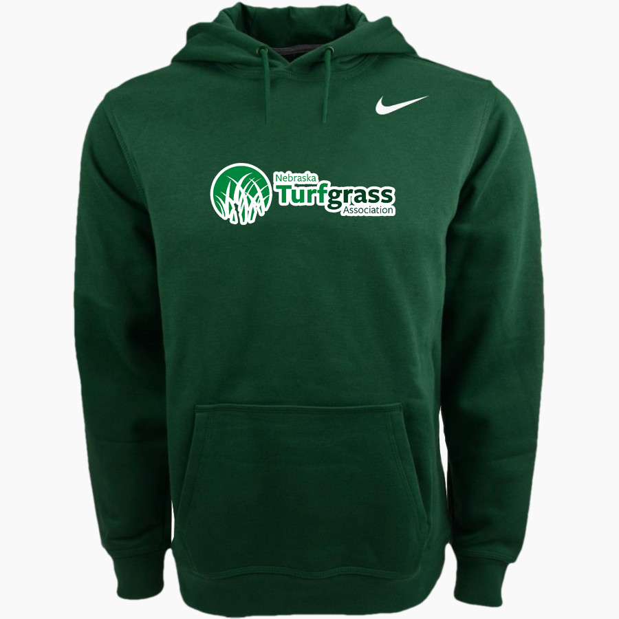 Nebraska Turfgrass Association Association Nike Men's Club Pullover Fleece Hoodie