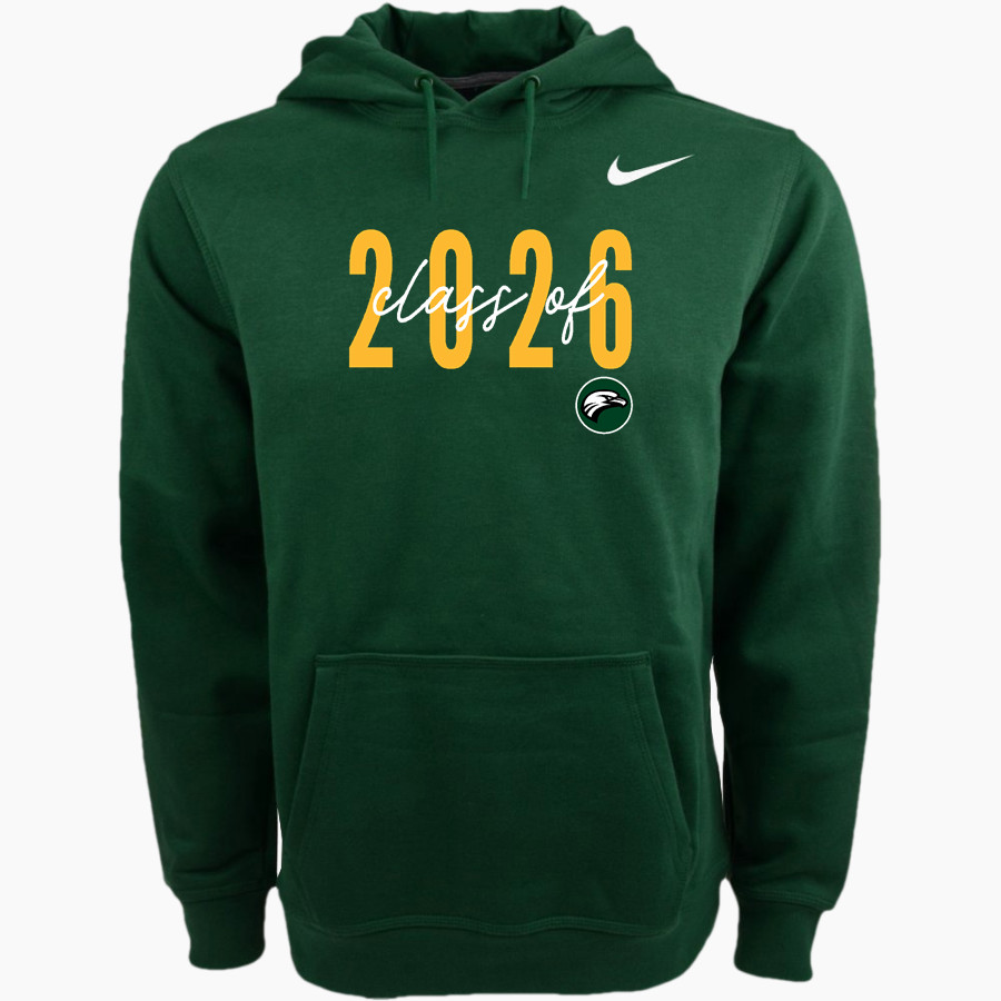 Fuentes Eagles Nike Men's Club Pullover Fleece Hoodie