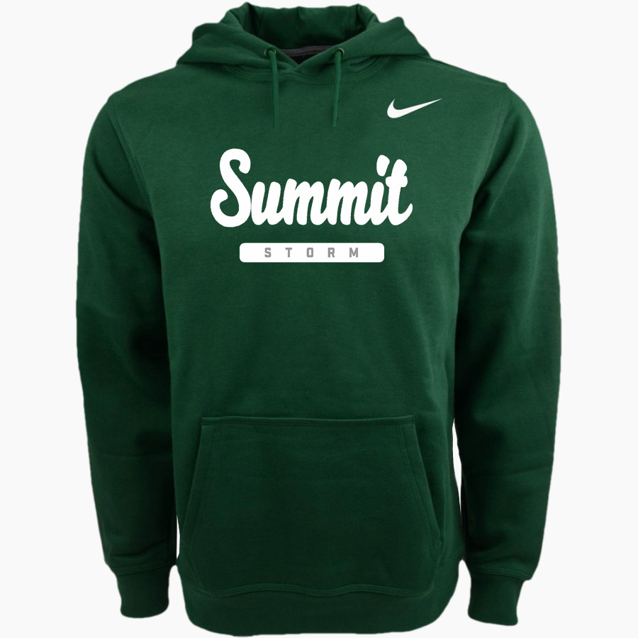 Summit High School Storm Nike Men's Club Pullover Fleece Hoodie