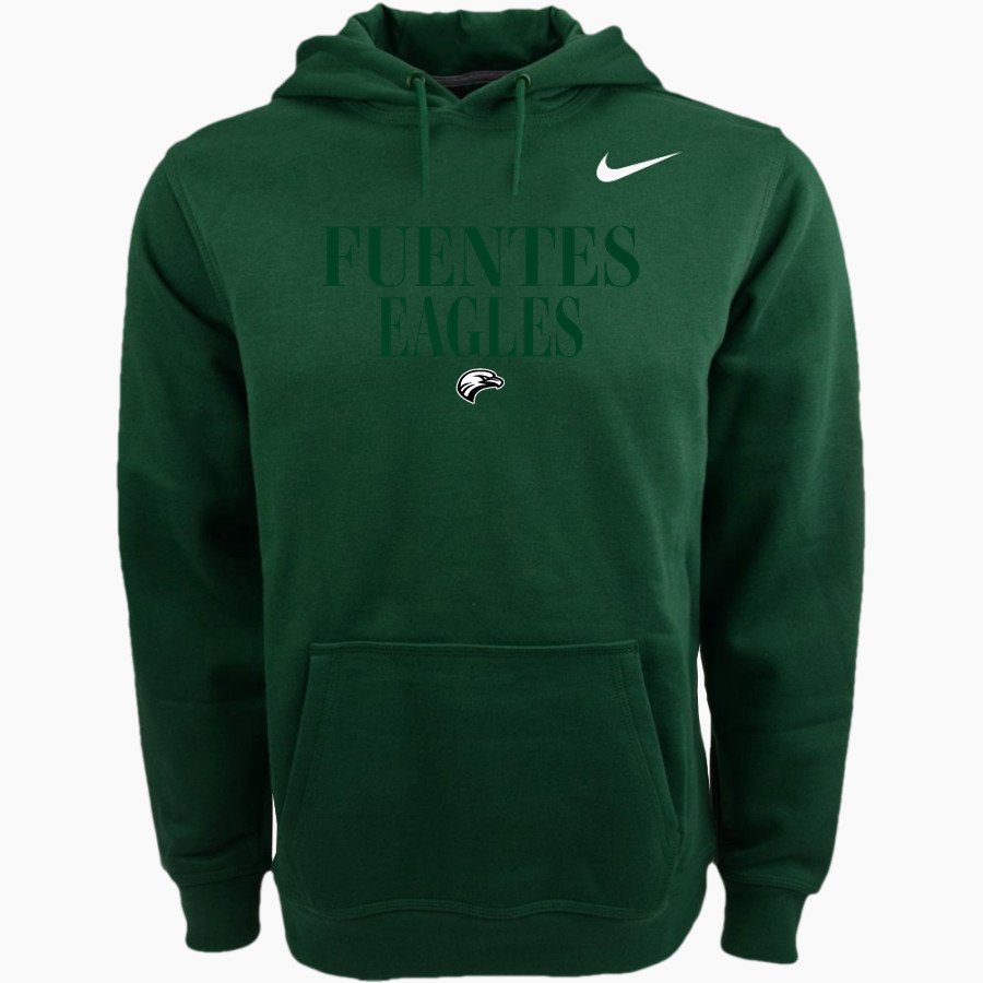 Fuentes Eagles Nike Men's Club Pullover Fleece Hoodie