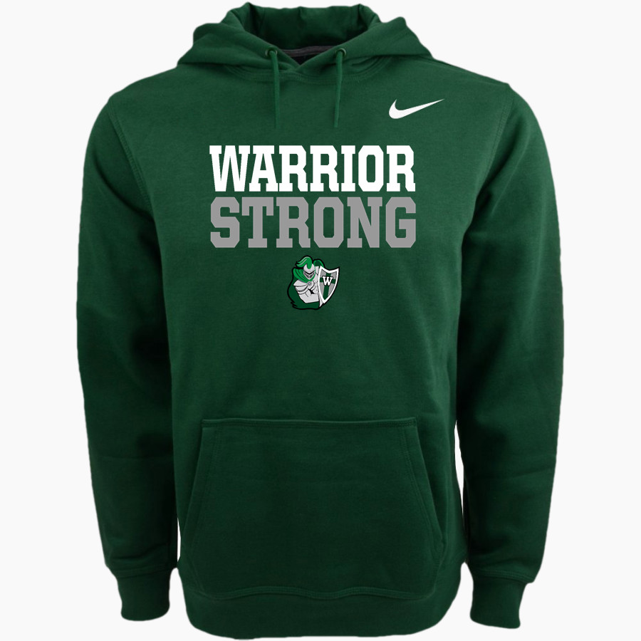 West Lutheran Warriors Nike Men's Club Pullover Fleece Hoodie