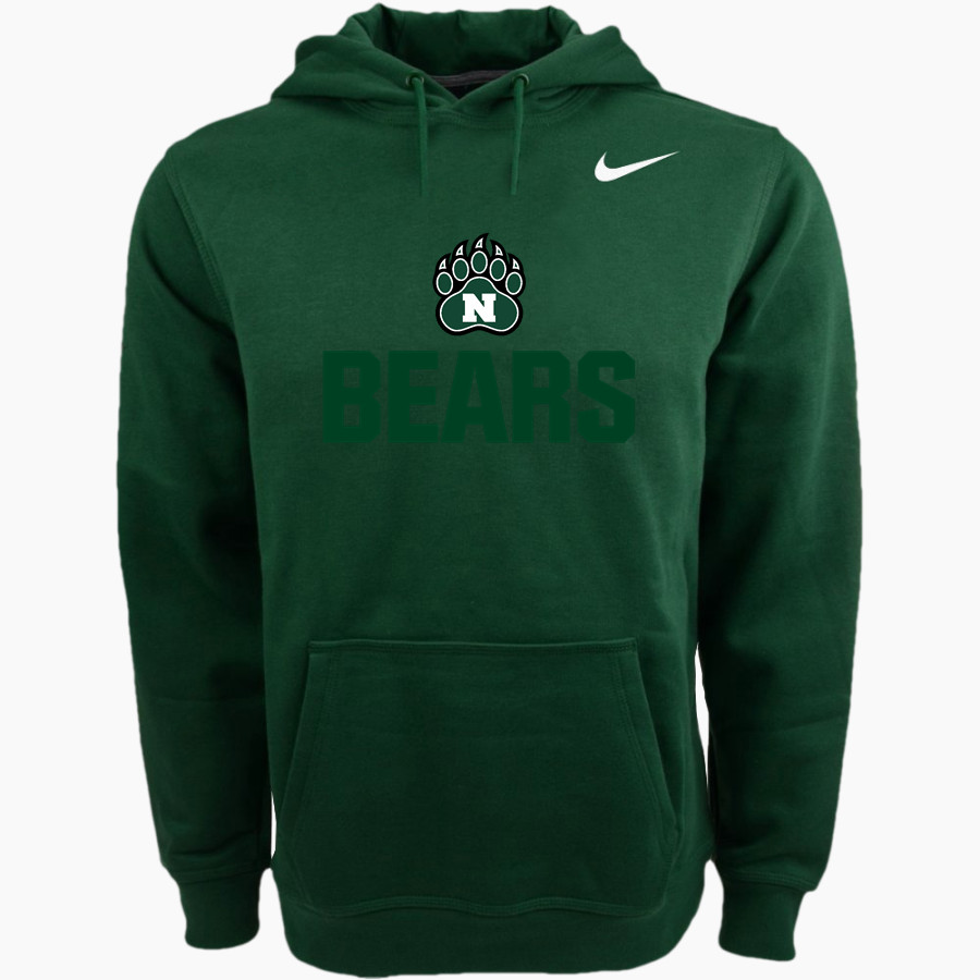 Norwalk Bears Nike Men's Club Pullover Fleece Hoodie