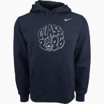 Weber Rams Nike Men's Club Pullover Fleece Hoodie Front Thumbnail