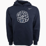 Lawrence University Vikings Online Store Nike Men's Club Pullover Fleece Hoodie Front Thumbnail