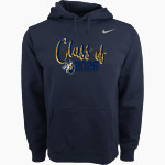 Oxford Wildcats <span class="pdp-name-mascot">Oxford Wildcats</span> Nike Men's Club Pullover Fleece Hoodie Front Thumbnail