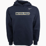 Devon Prep <span class="pdp-name-mascot">Devon Tide</span> Nike Men's Club Pullover Fleece Hoodie Front Thumbnail