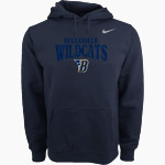 BELLEVILLE HIGH SCHOOL WILDCATS <span class="pdp-name-mascot">BELLEVILLE WILDCATS</span> Nike Men's Club Pullover Fleece Hoodie Front Thumbnail