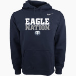 Legacy Eagles Nike Men's Club Pullover Fleece Hoodie Front Thumbnail