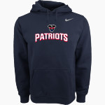 Germantown Academy Patriots Nike Men's Club Pullover Fleece Hoodie Front Thumbnail
