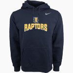 Rham Raptors <span class="pdp-name-mascot">Rham Sachems</span> Nike Men's Club Pullover Fleece Hoodie Front Thumbnail