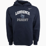 Lawrence University Vikings Online Store Nike Men's Club Pullover Fleece Hoodie Front Thumbnail