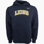 Calvary Lions Nike Men's Club Pullover Fleece Hoodie Front Thumbnail