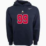 Oswalt Eagles <span class="pdp-name-mascot">Oswalt Academy Eagles</span> Nike Men's Club Pullover Fleece Hoodie Front Thumbnail