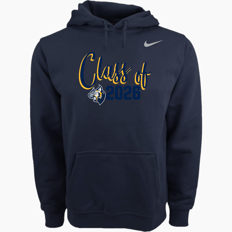 Oxford Wildcats <span class="pdp-name-mascot">Oxford Wildcats</span> Nike Men's Club Pullover Fleece Hoodie
