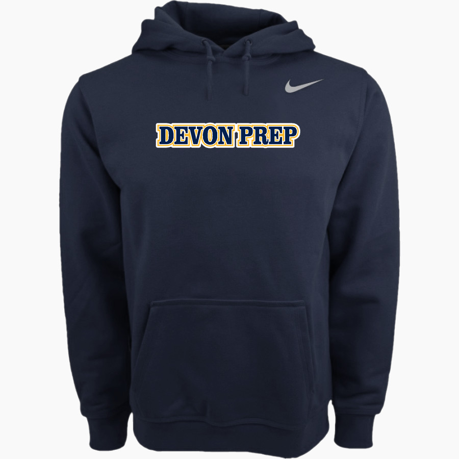Devon Prep <span class="pdp-name-mascot">Devon Tide</span> Nike Men's Club Pullover Fleece Hoodie