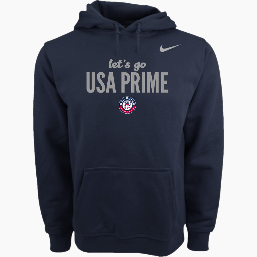 USA Prime Indiana USA Prime Indiana Nike Men's Club Pullover Fleece Hoodie