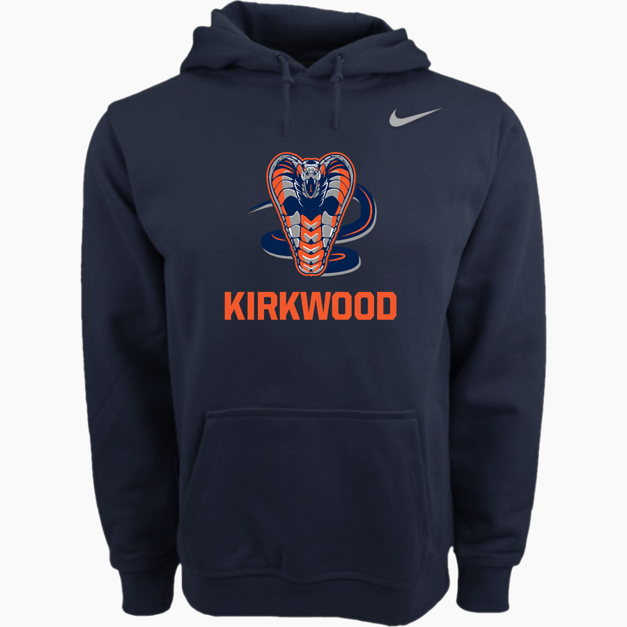 Kirkwood Cobras Nike Men's Club Pullover Fleece Hoodie