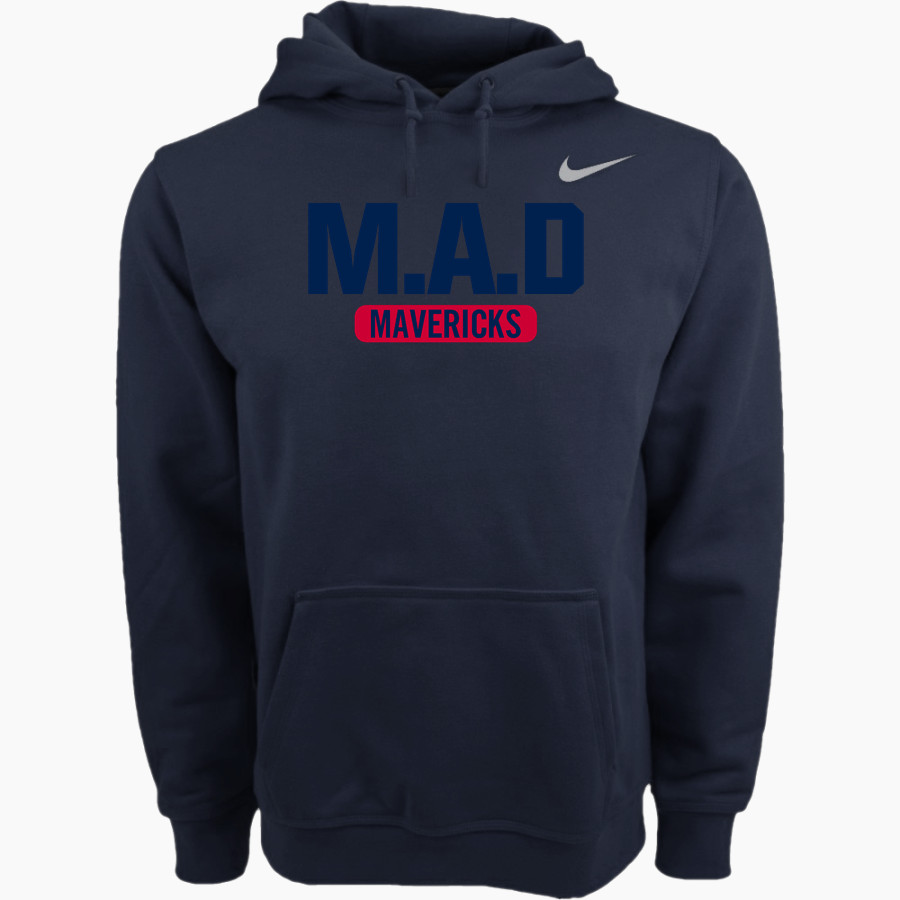 M.A.D Mavericks OFFICIAL ONLINE STORE Nike Men's Club Pullover Fleece Hoodie