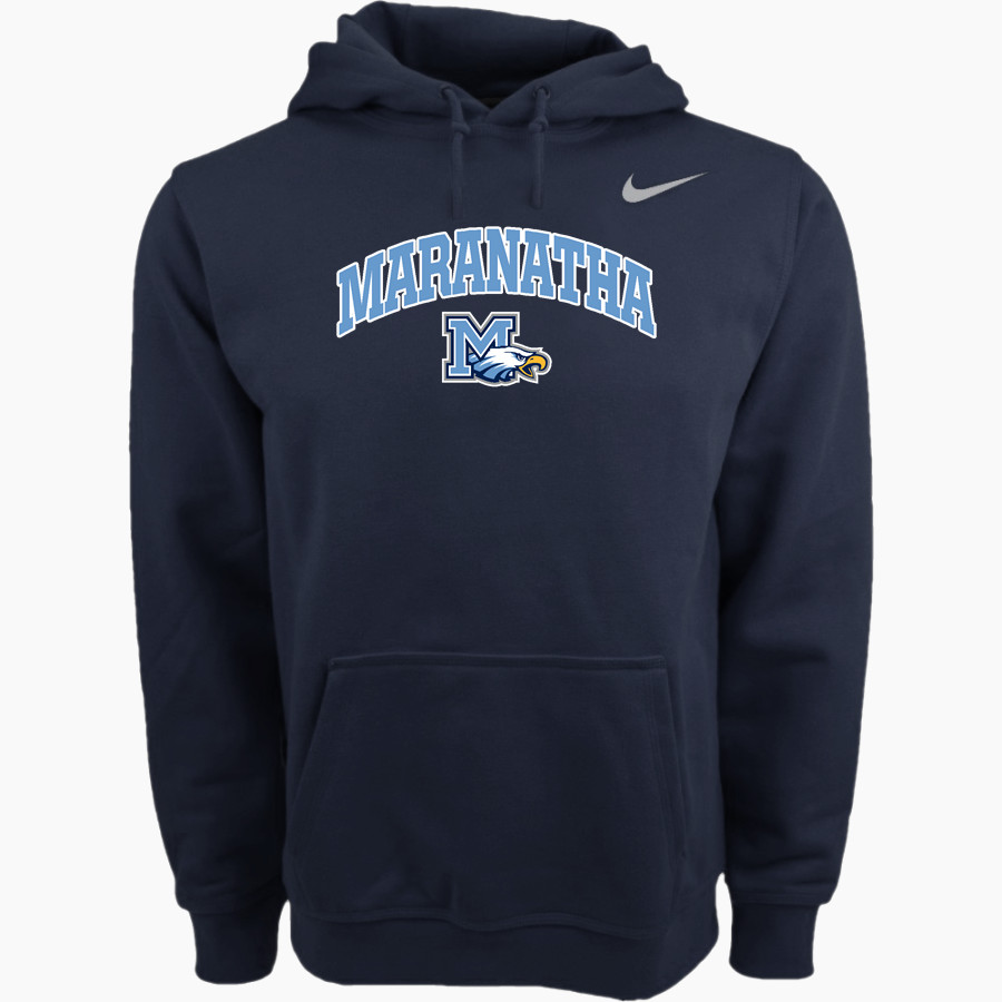MARANATHA CHRISTIAN SCHOOL EAGLES <span class="pdp-name-mascot">MARANATHA EAGLES</span> Nike Men's Club Pullover Fleece Hoodie